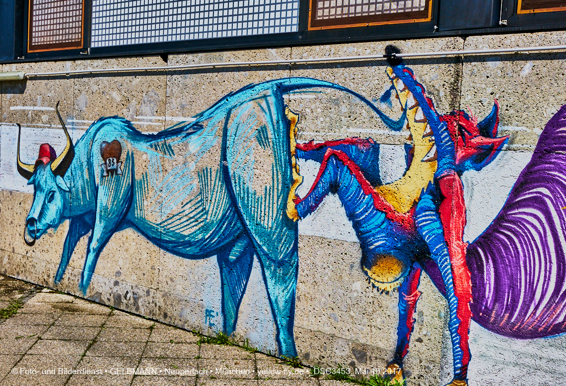 21.03.2017 - Abrissbaustelle Quiddezentrum in Neuperlach